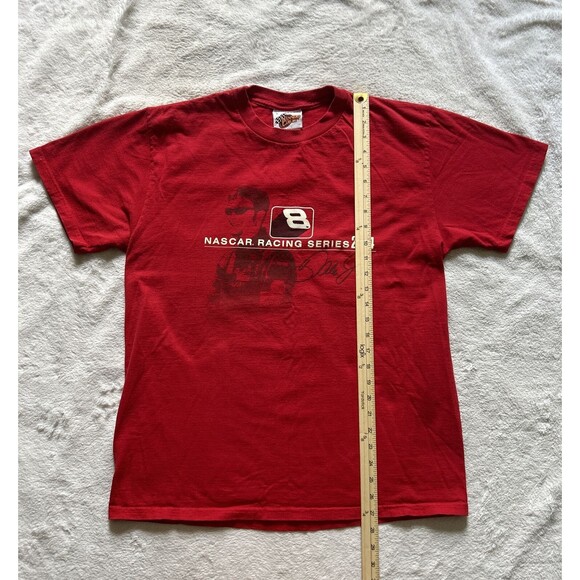 Vintage Winners Circle Dale Earnhardt Jr Nascar Racing Sise Large Red T-Shirt - Picture 6 of 8